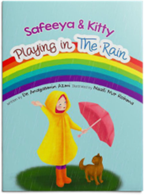 Safeeya & Kitty: Playing in the Rain