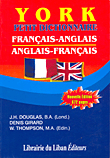 York Petit Dictionnaire Francais - Anglais/Anglais - Francais