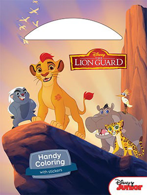 The Lion Guard with stickers
