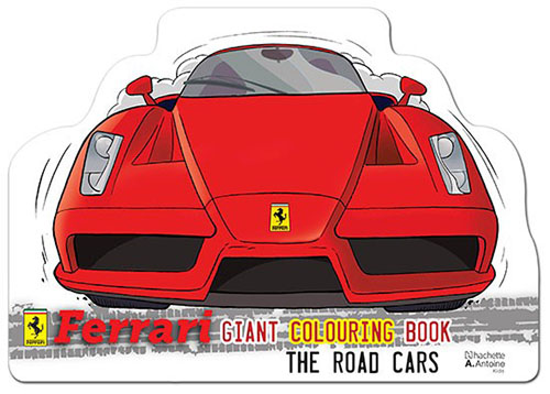 The Road Cars - Giant Colouring Book  Ferrari