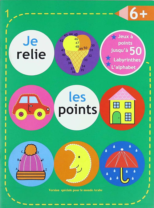 Je relie Les points +6 - Vert 1