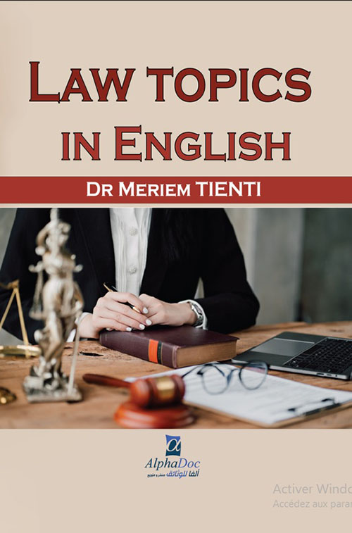 Law Topics In English