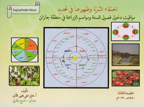 ‎اختفاء الثريا وظهورها في تحديد مواقع دخول فصول السنة ومواسم الزراعة في منطقة جازان‎